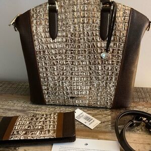 Brahmin large Duxbury and Ady wallet